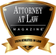 Attorney At Law Magazine Badge